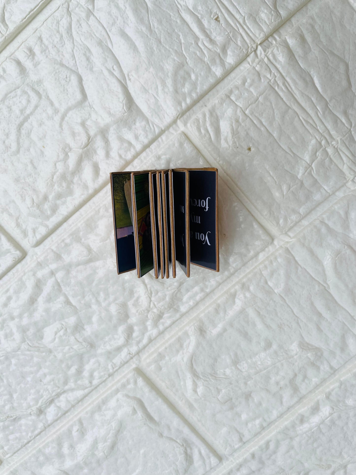 Customized Vintage Tin Mini Album