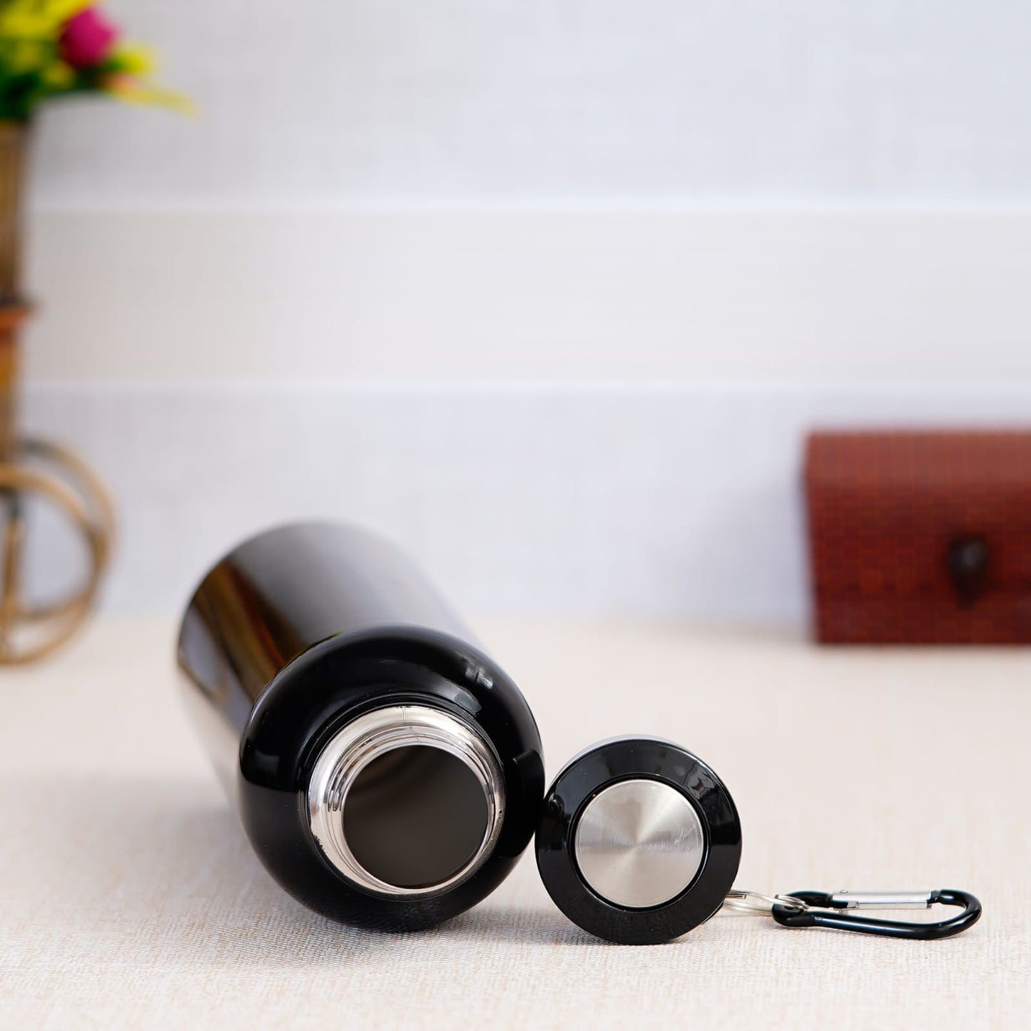 Customized Glossy Steel Bottle 