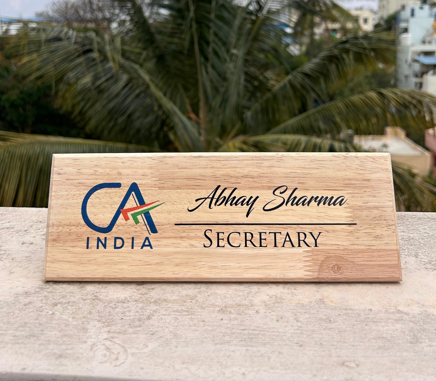 Customized Desktop Designation Name Plate