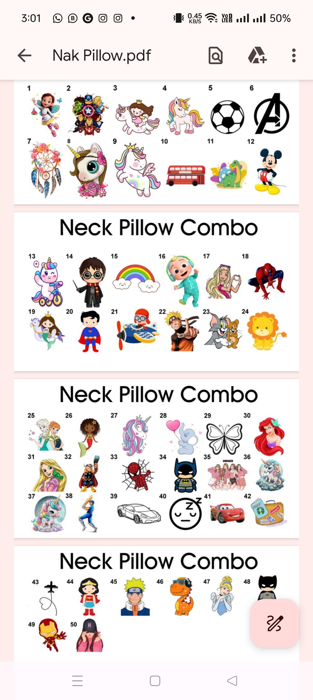 Customized Travel Combo