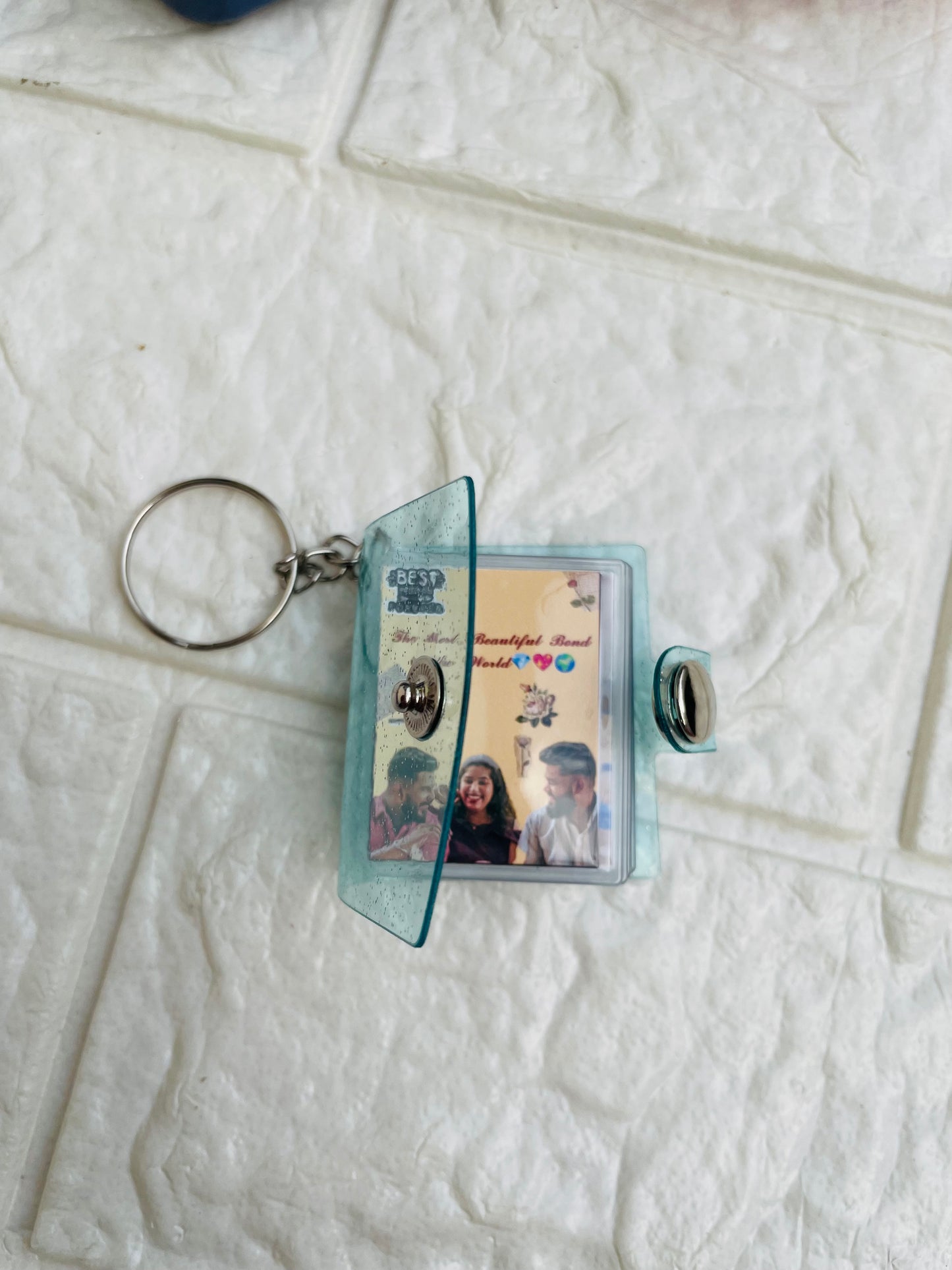 Photo Mini Album keychain