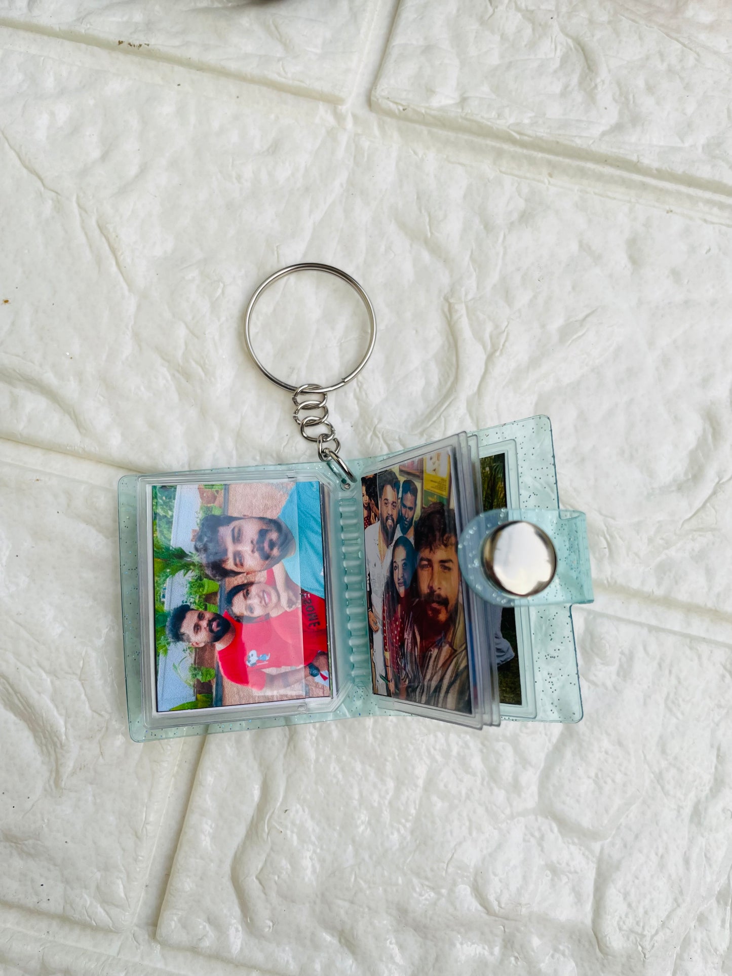 Photo Mini Album keychain
