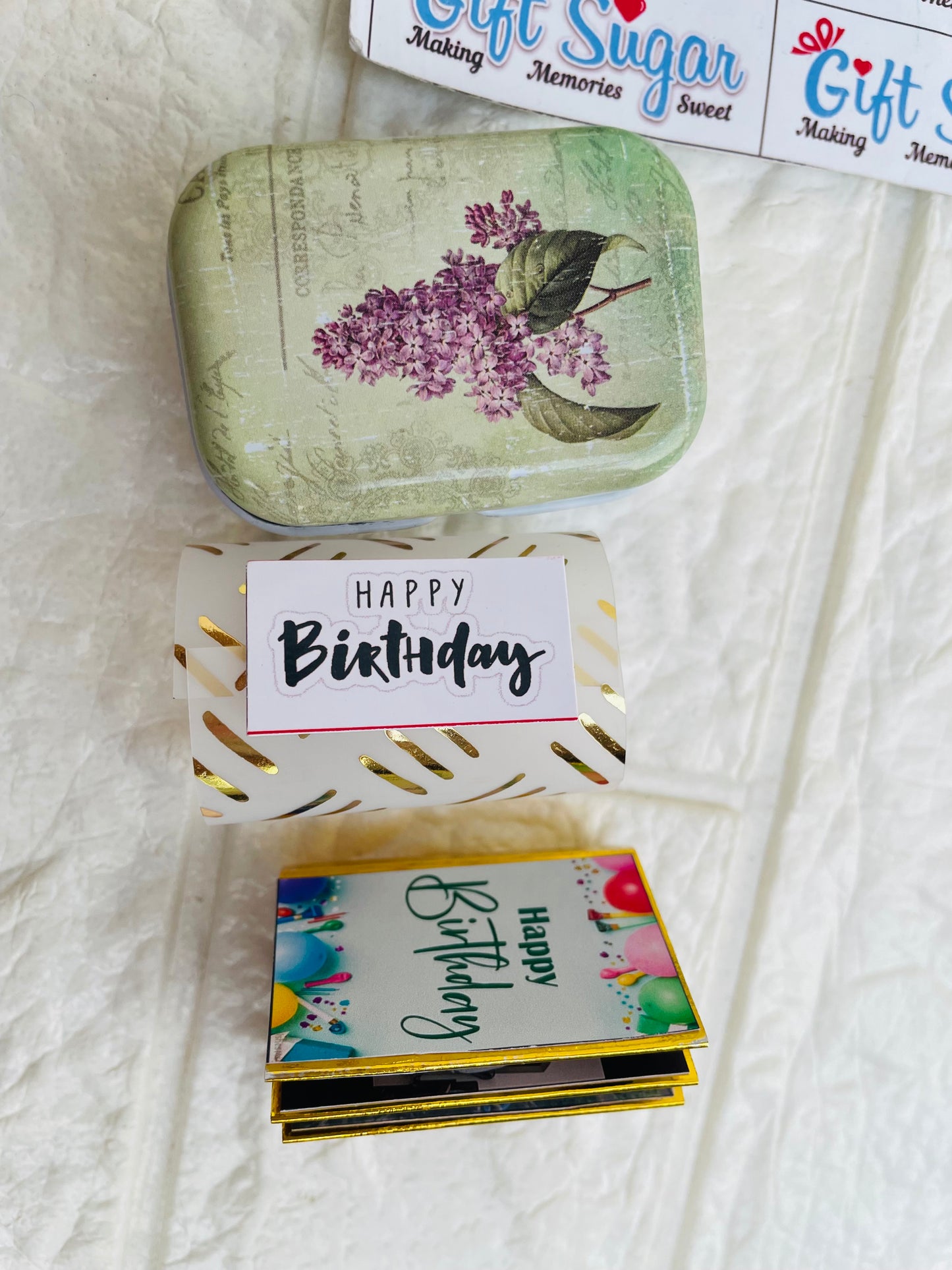 Customized Mini Tin Album (25 Photos)