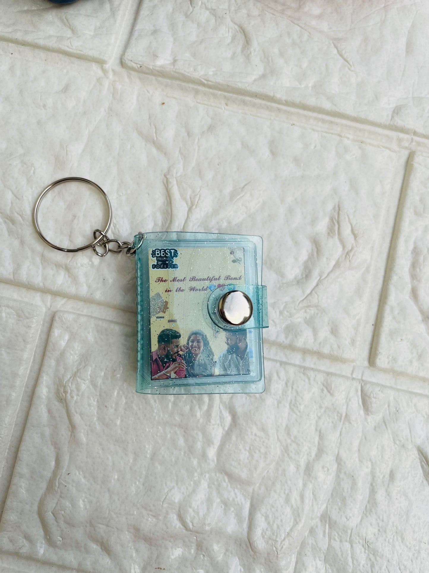 Photo Mini Album keychain
