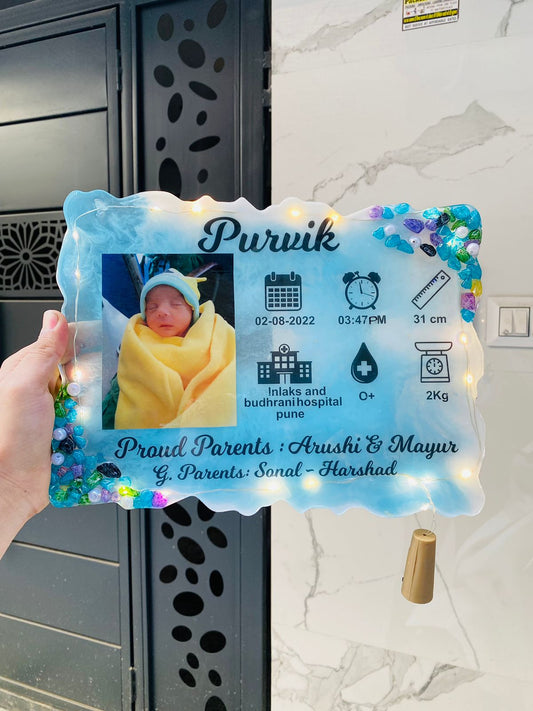 Customized Resin Baby Frame