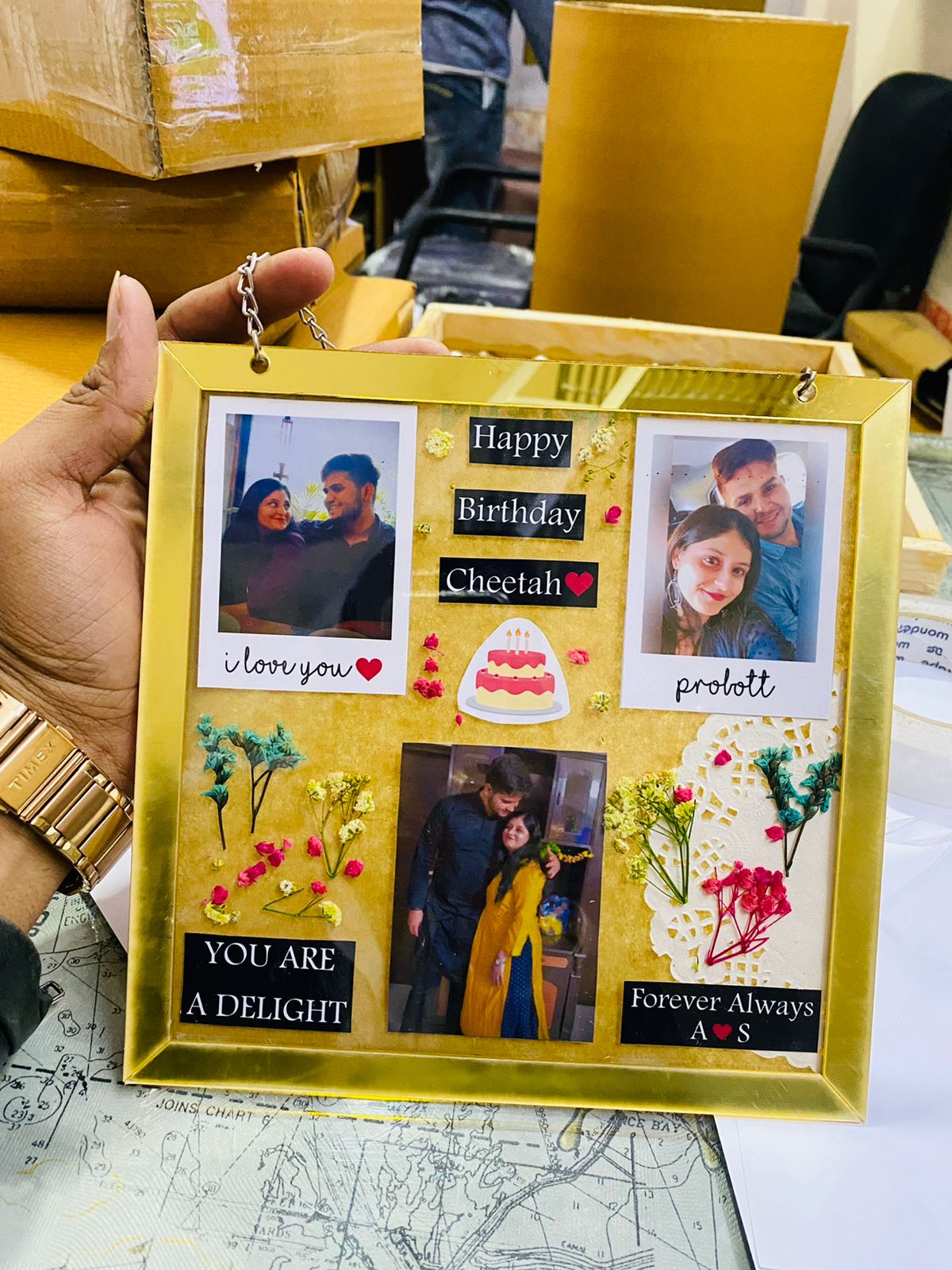 Customized Memory Frame