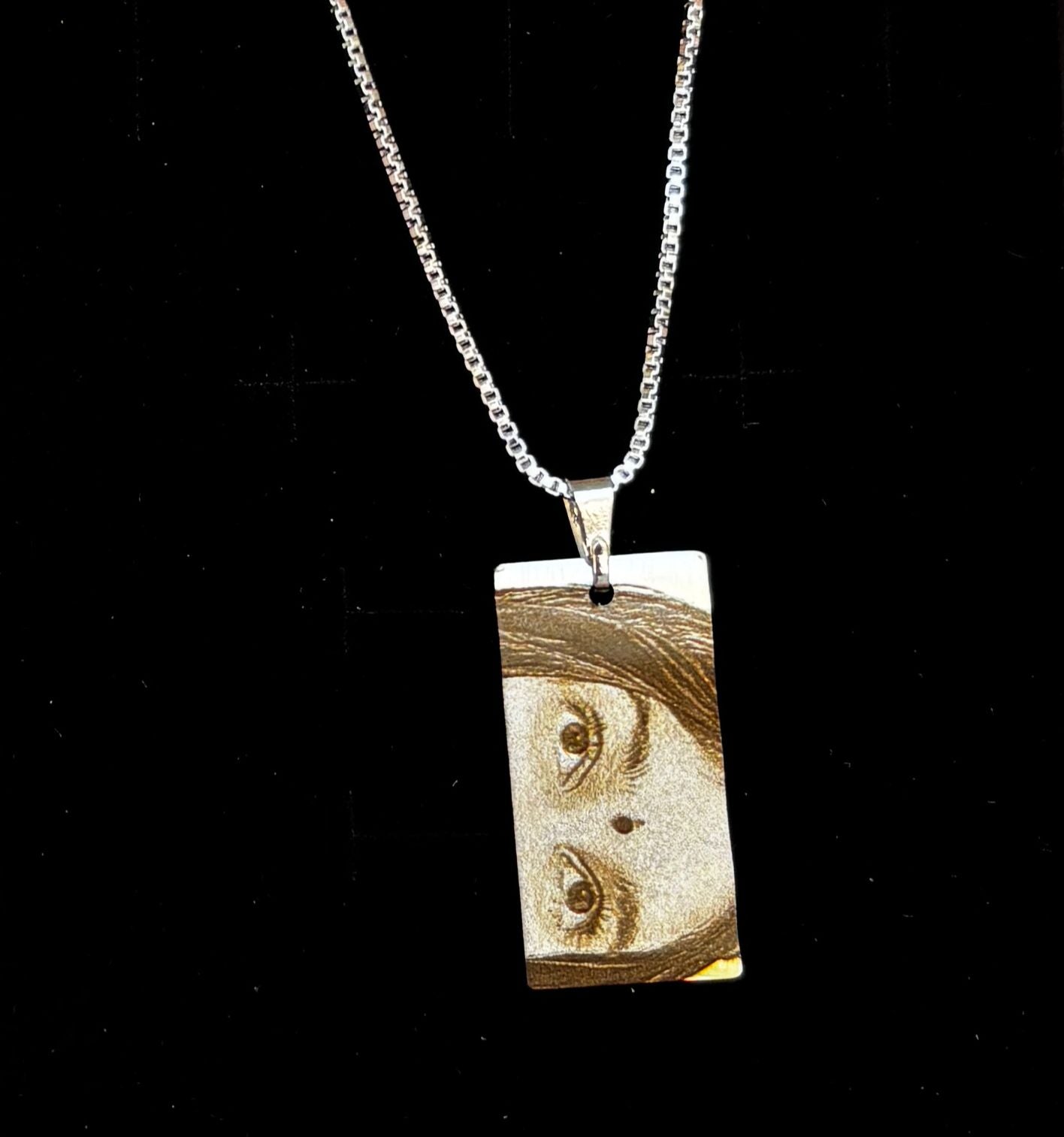 Personalized Eye Necklace