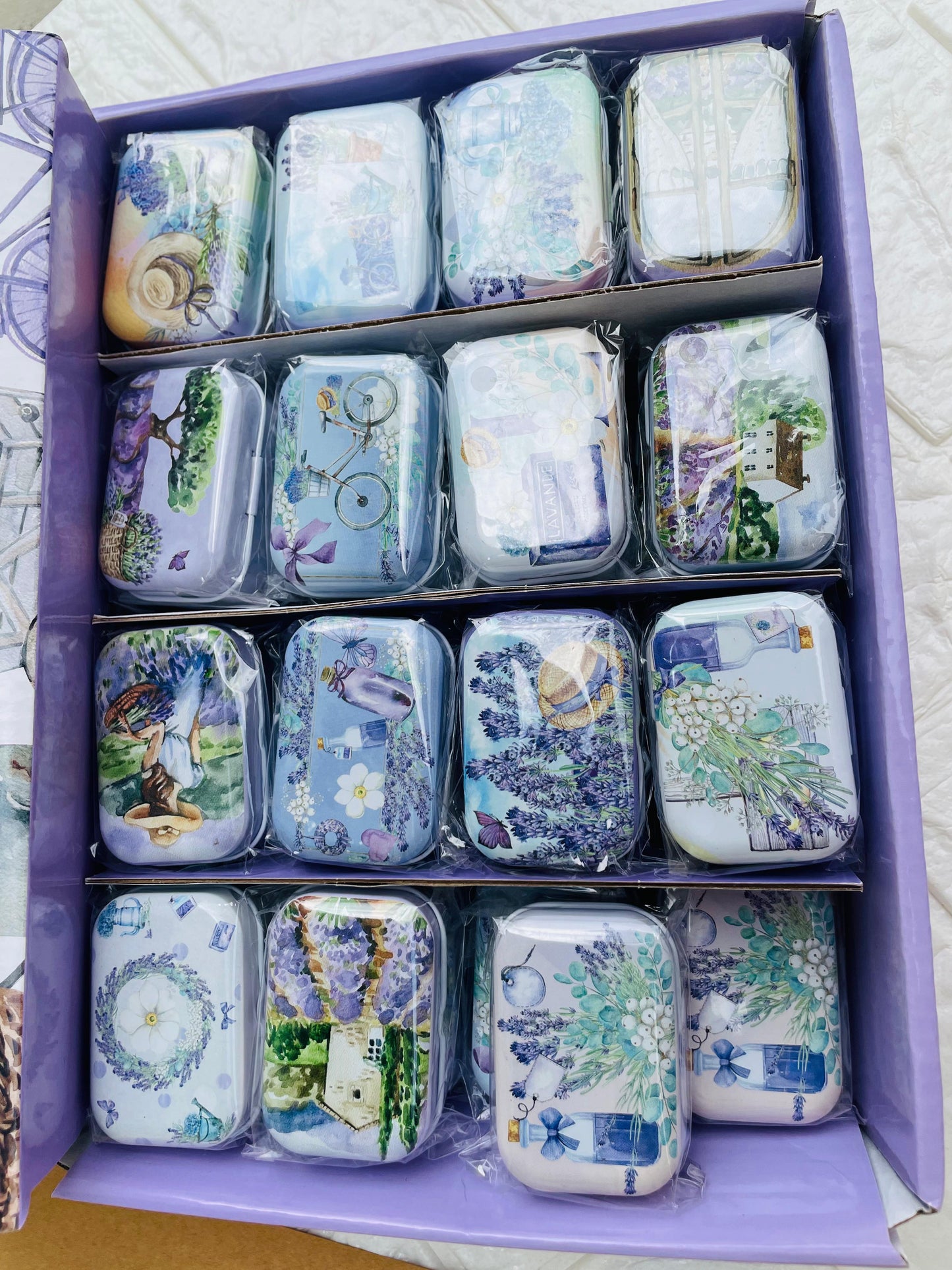 Customized Vintage Tin Mini Album