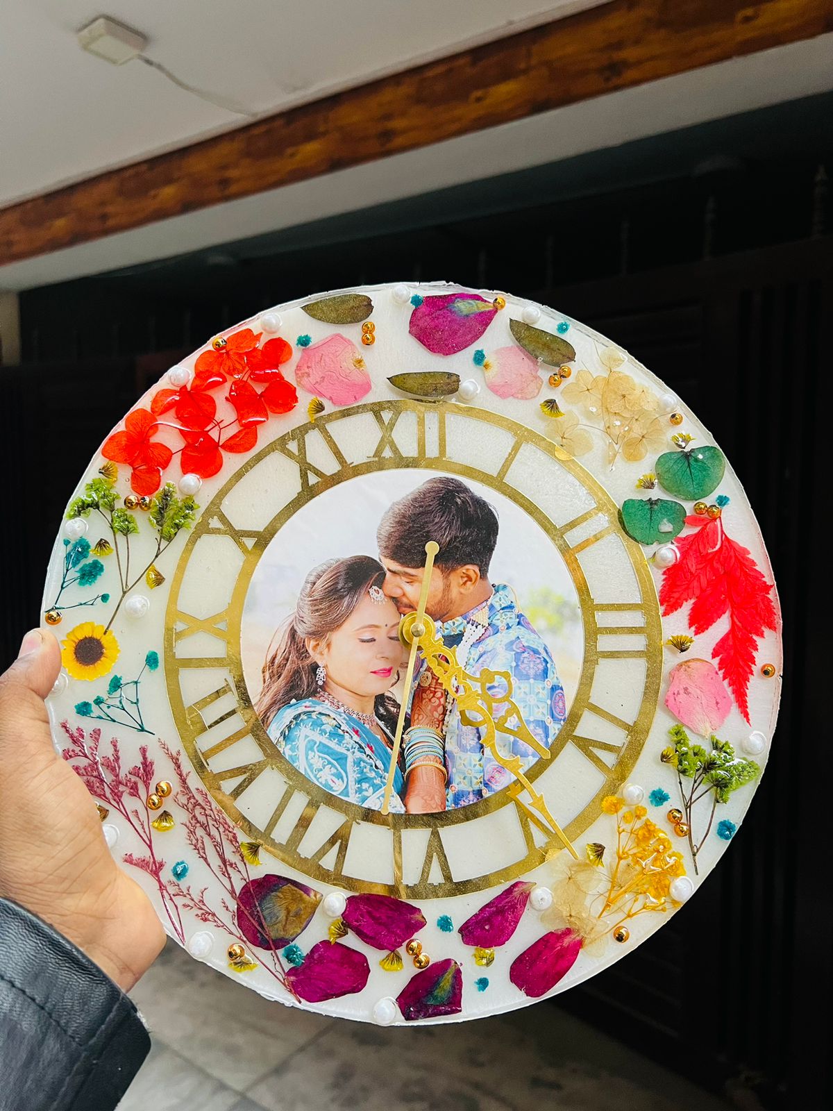 Customized Resin Photo Clock