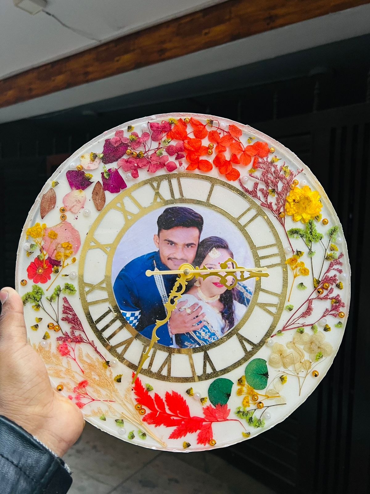 Customized Resin Photo Clock