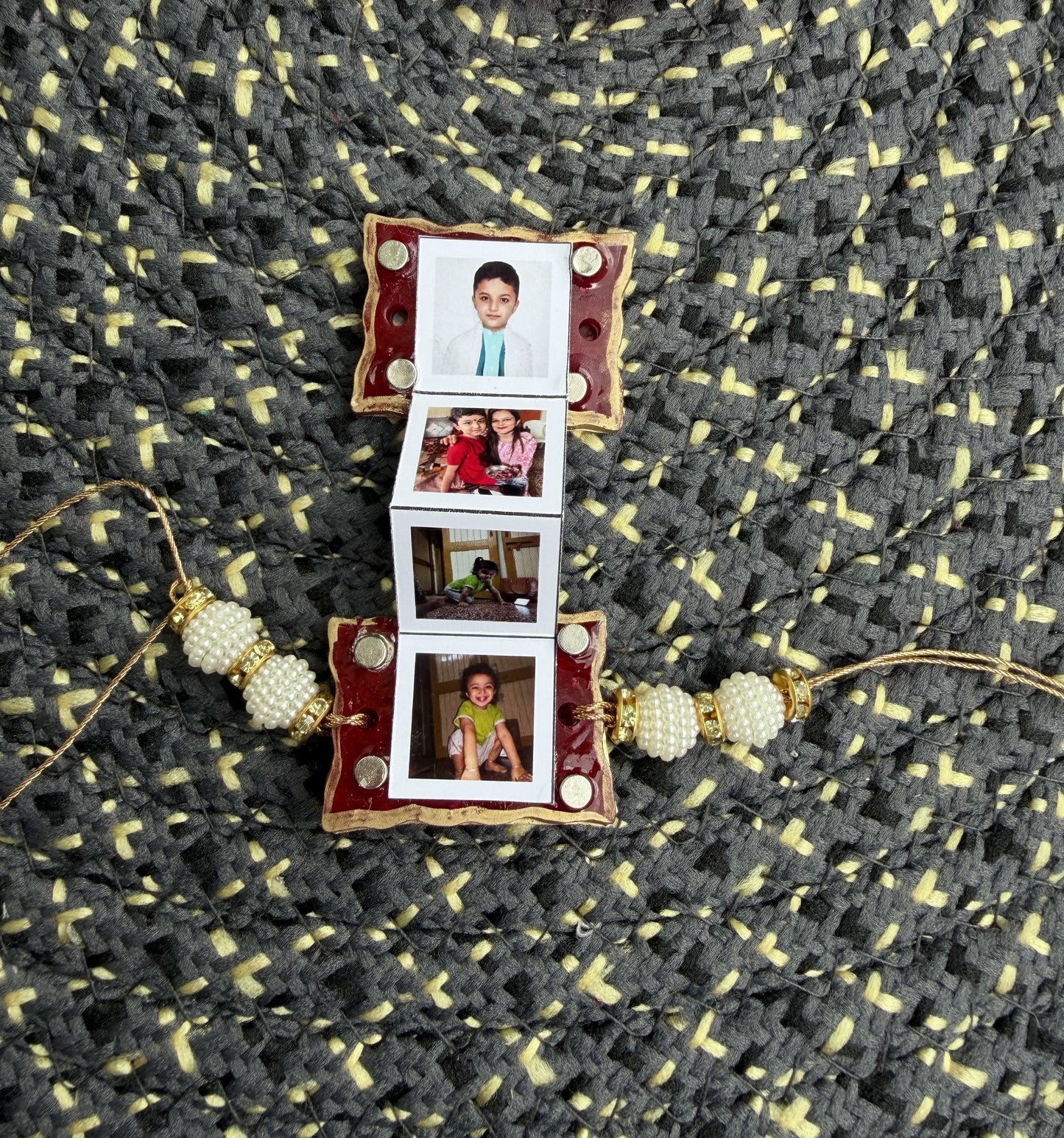Resin Photo Rakhi (6 Photos)