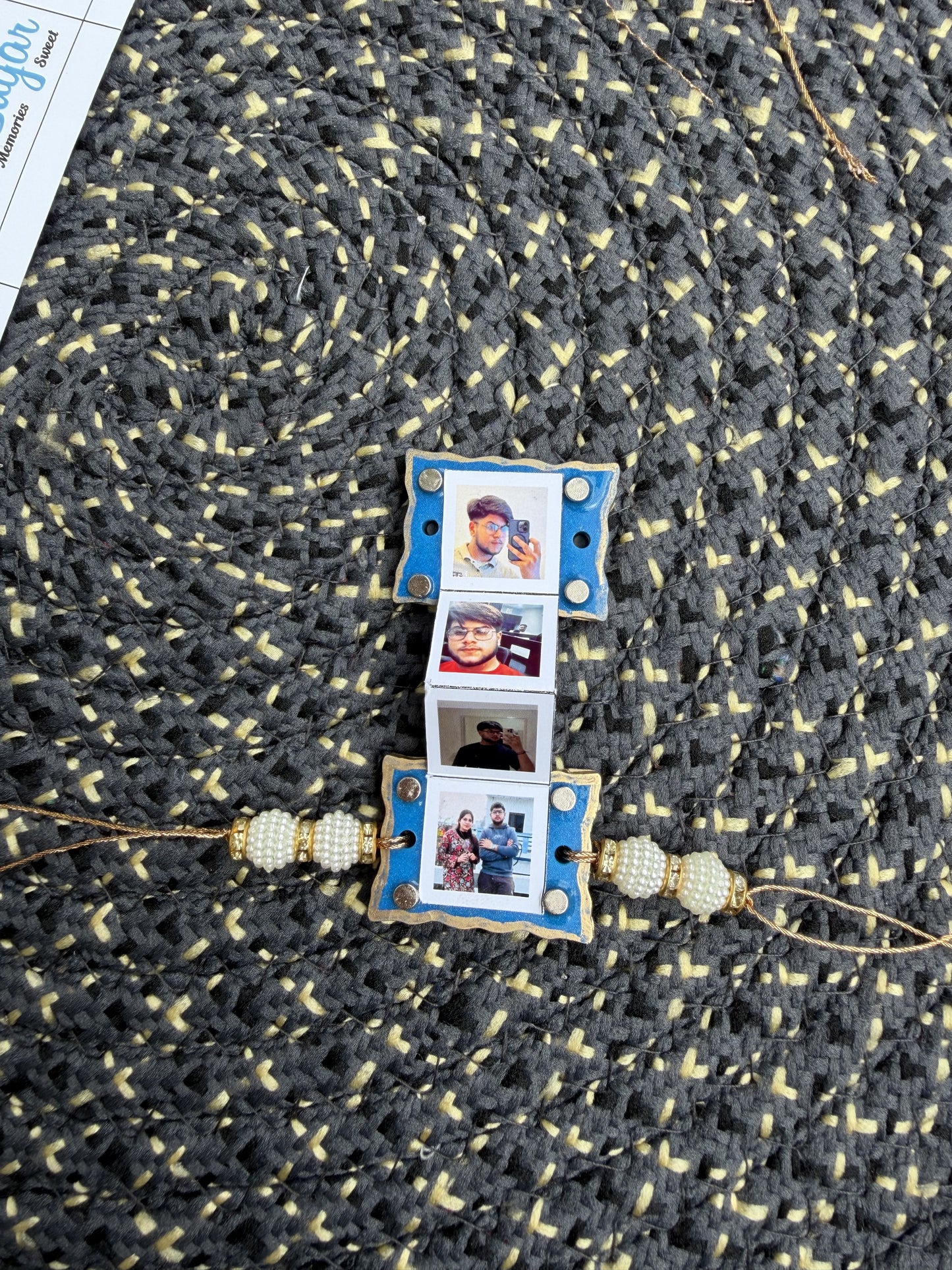 Resin Photo Rakhi (6 Photos)
