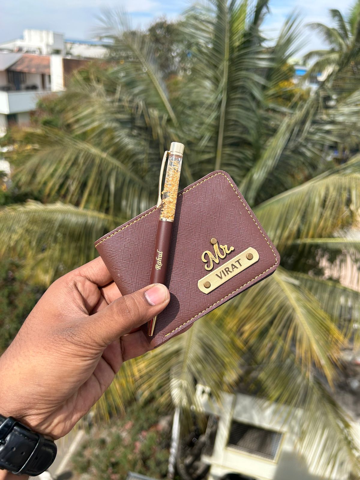 Customized Pen Wallet Combo