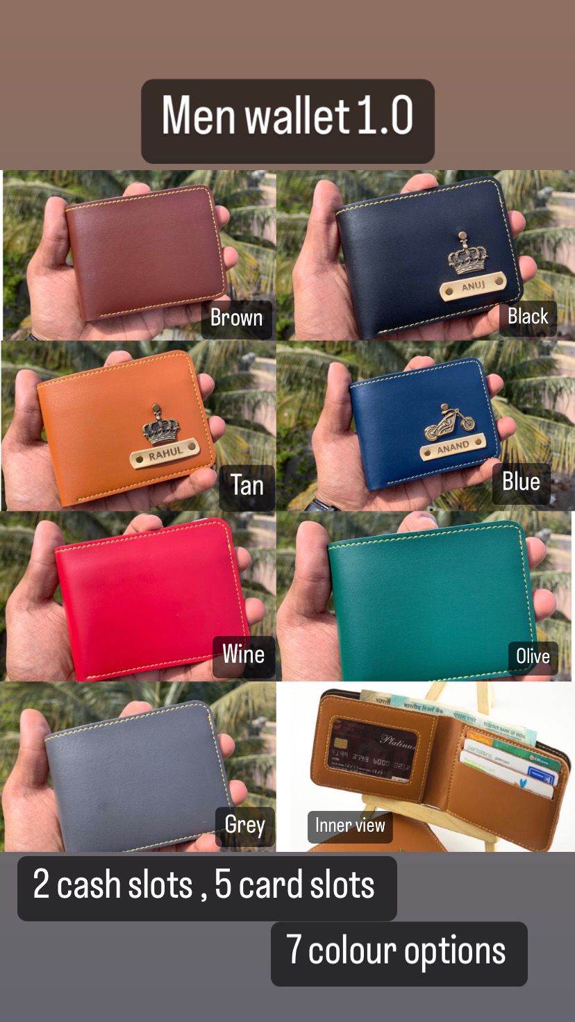 Customized Men Wallet 1.0