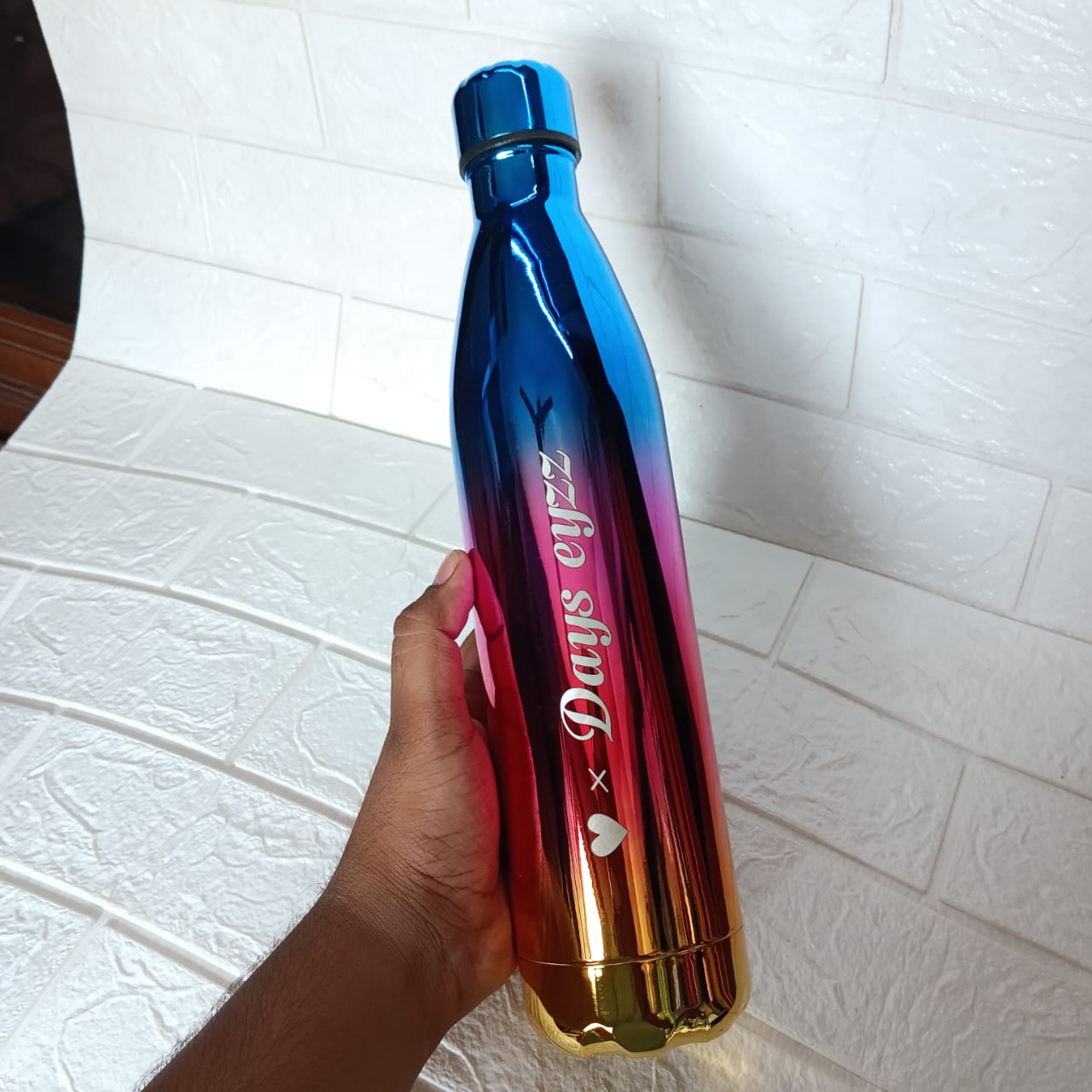 Customized Rainbow Bottle