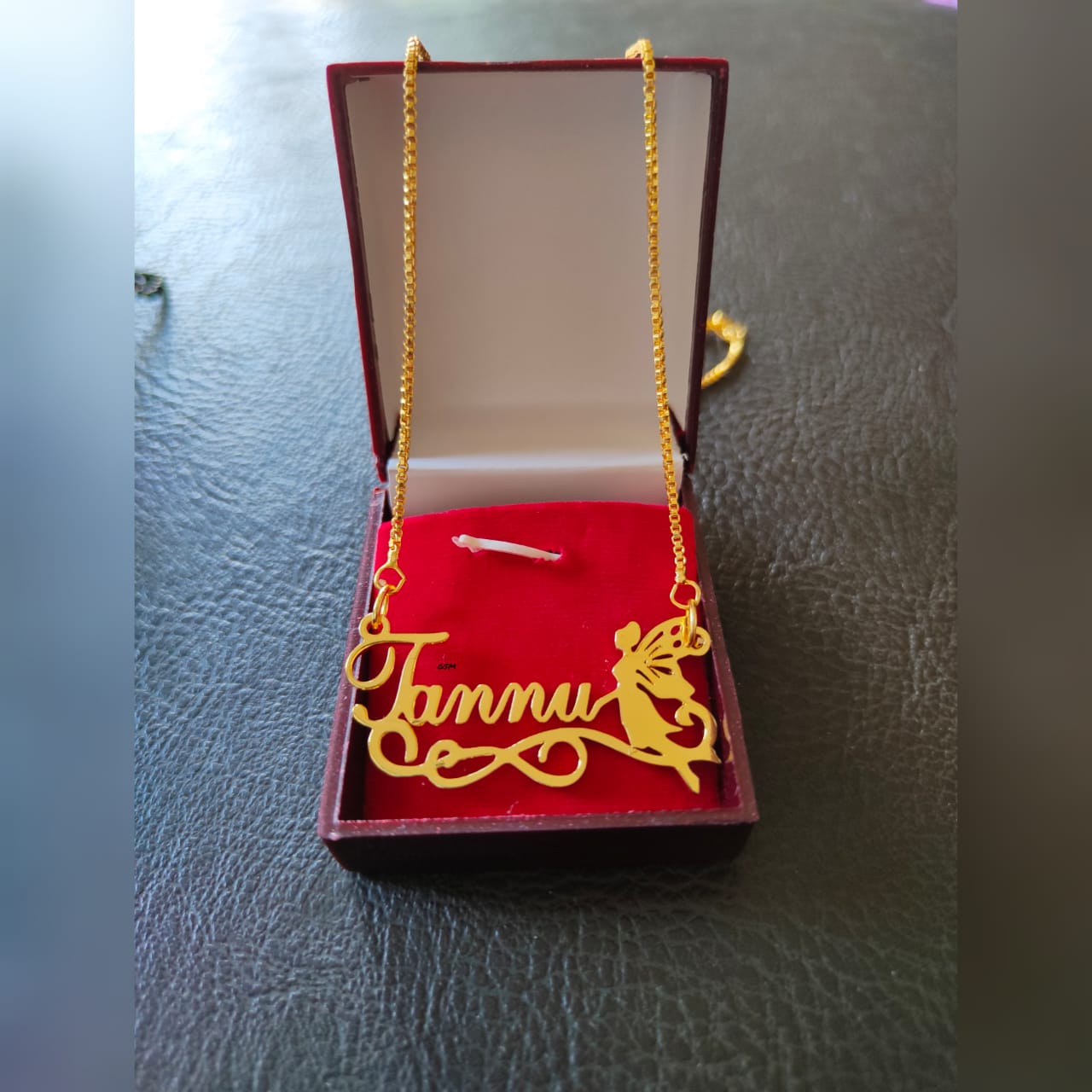 Customized Name Pendant with Chain