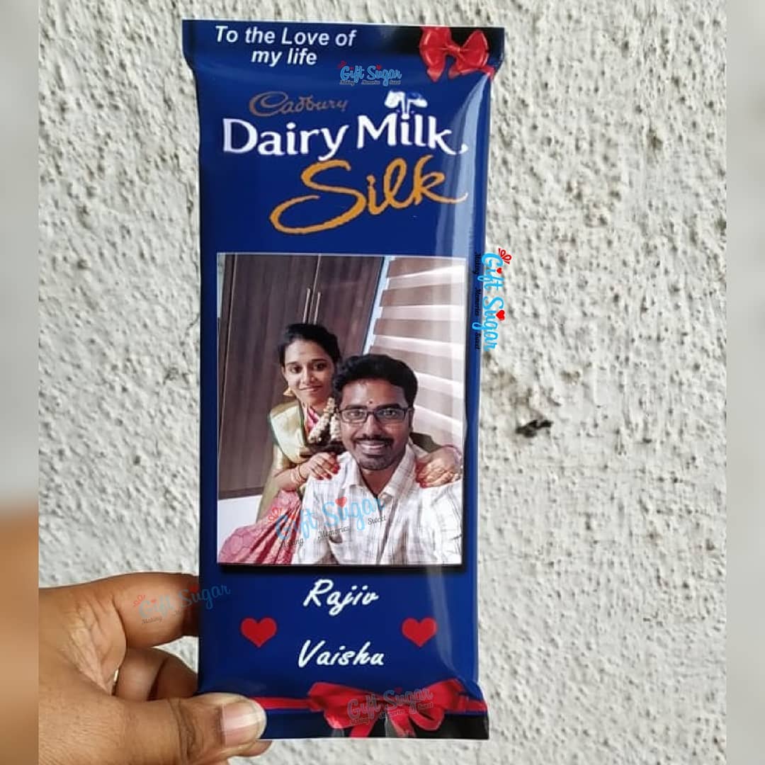 Customized Photo Dairy Milk Chocolate