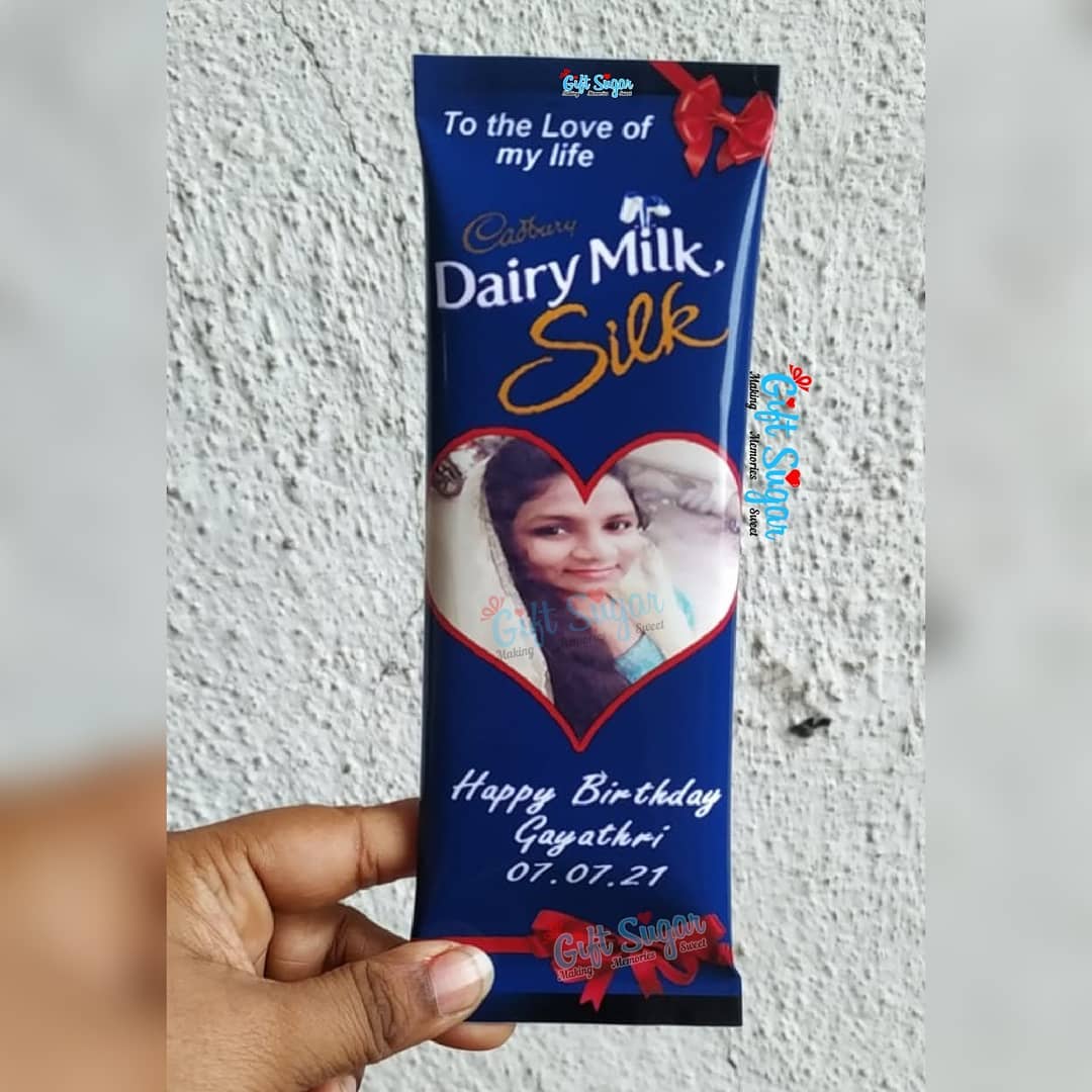 Customized Photo Dairy Milk Chocolate