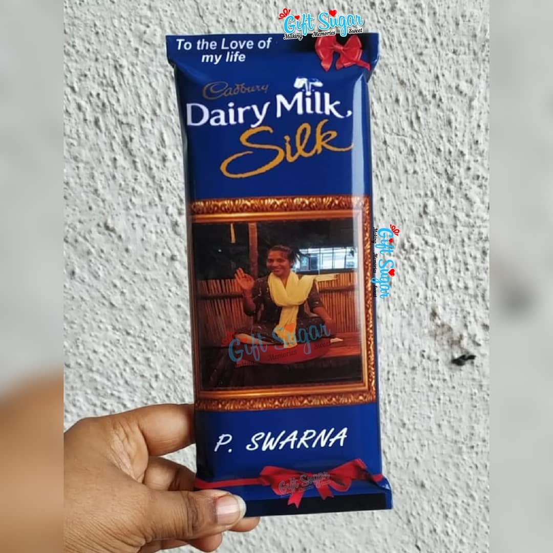 Customized Photo Dairy Milk Chocolate