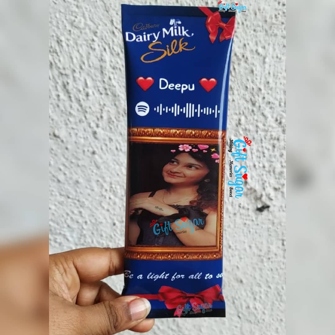 Customized Photo Dairy Milk Chocolate