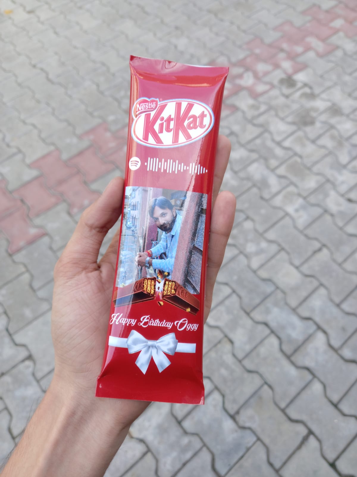 Customized Photo KitKat Chocolate