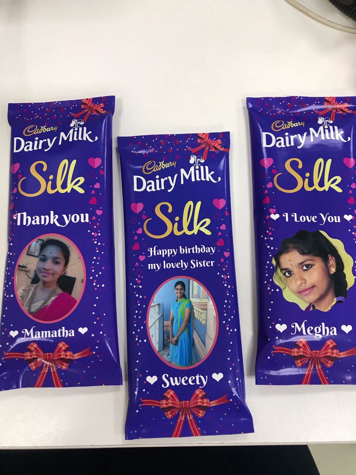 Customized Photo Dairy Milk Chocolate