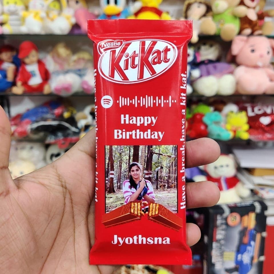 Customized Photo KitKat chocolate