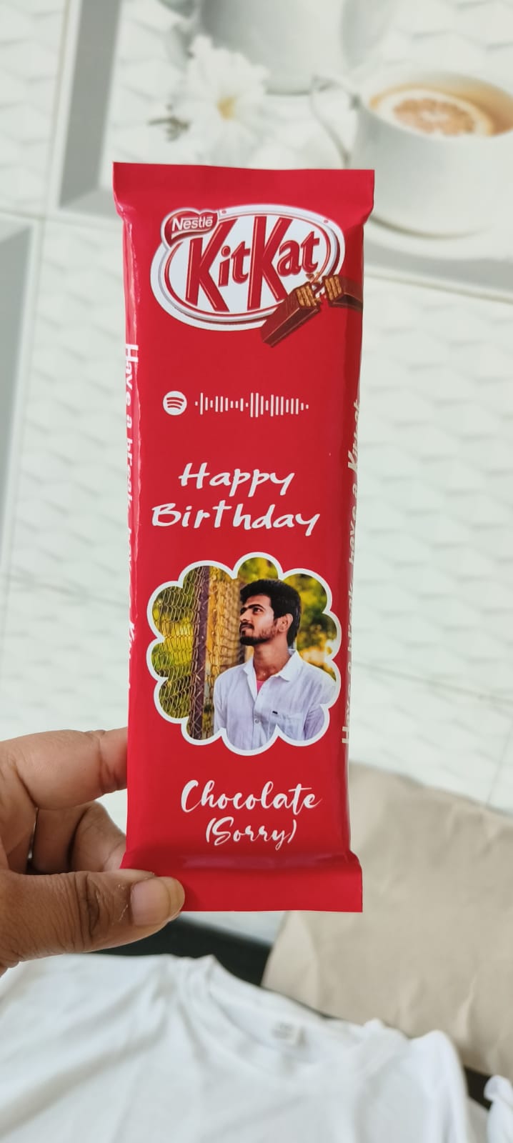 Customized Photo KitKat chocolate