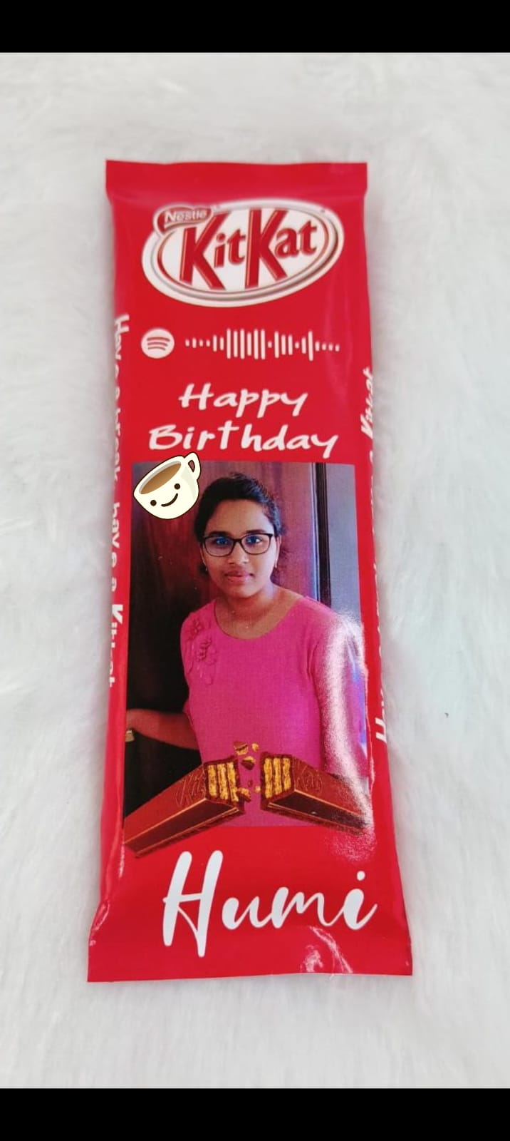 Customized Photo KitKat chocolate