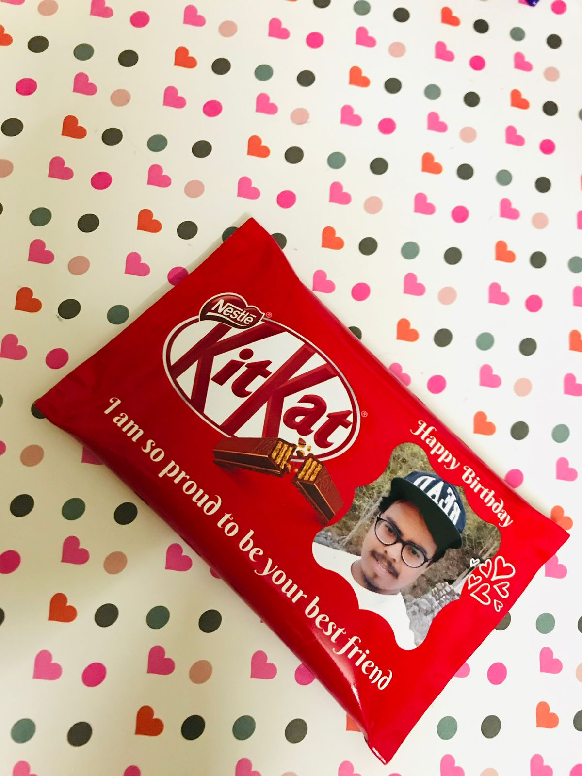 Customized Photo KitKat chocolate