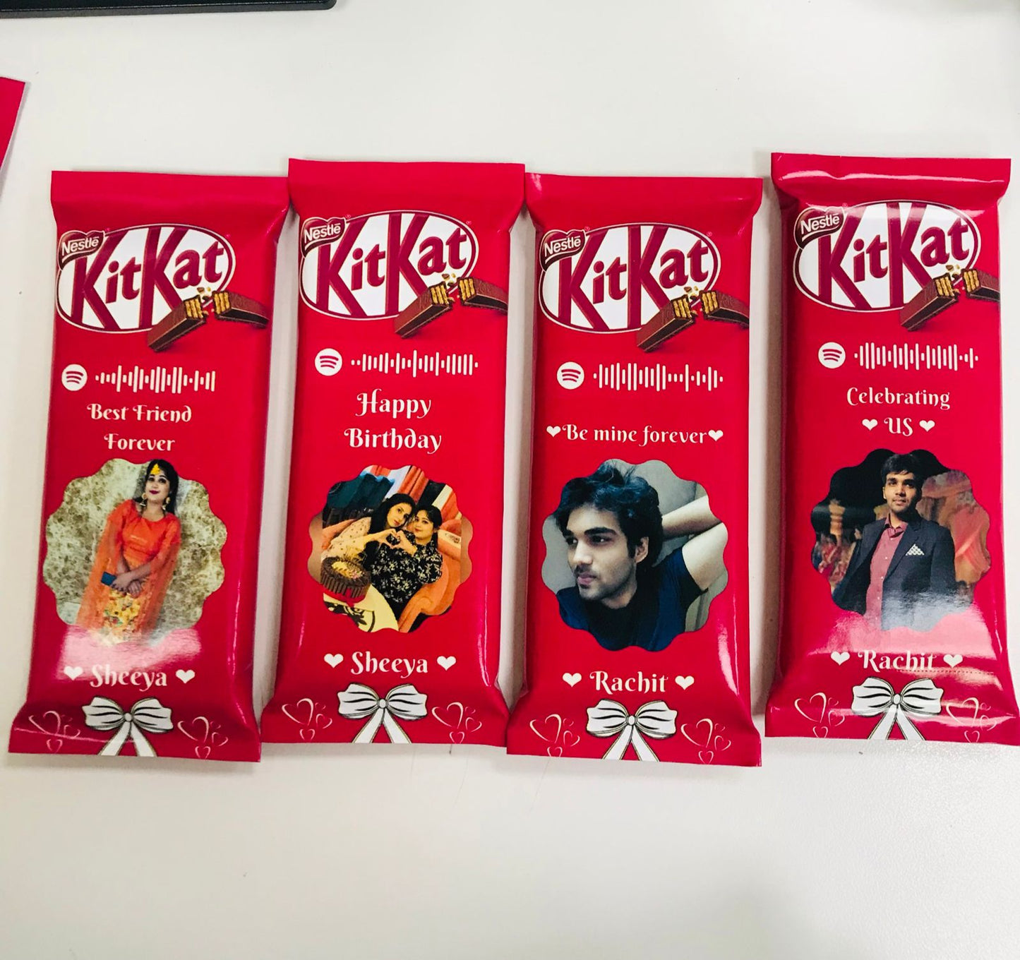 Customized Photo KitKat chocolate