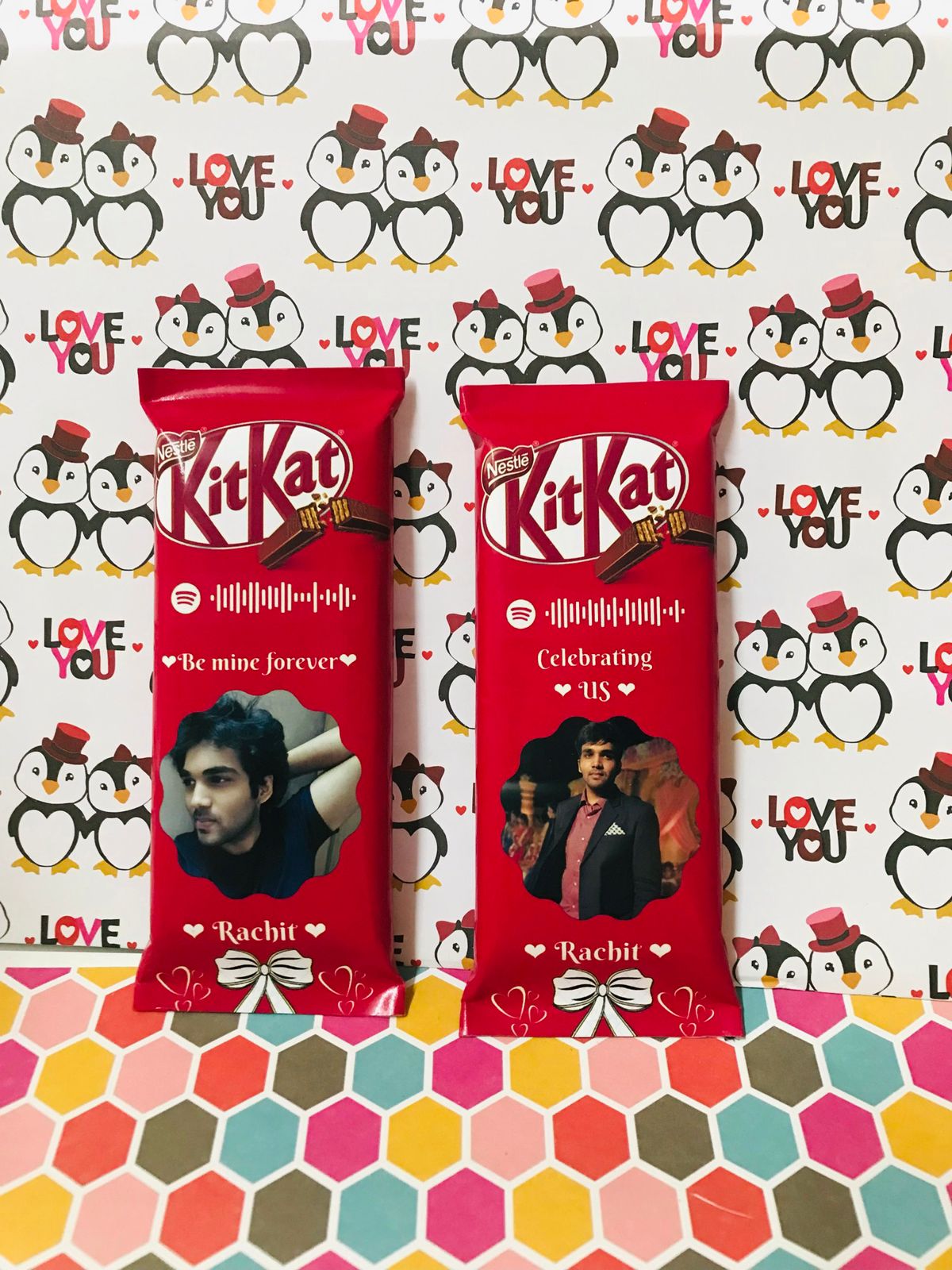 Customized Photo KitKat chocolate