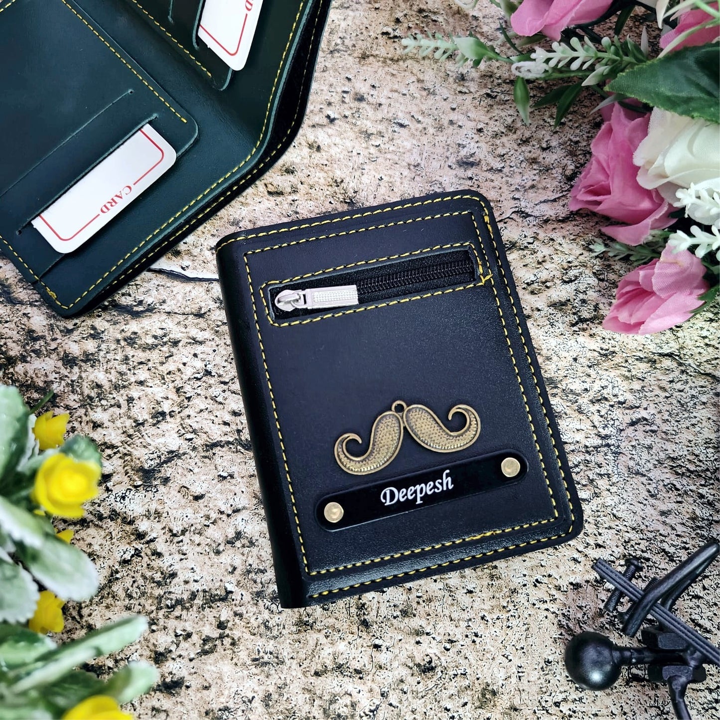 Personalized Compact Unisex Wallet