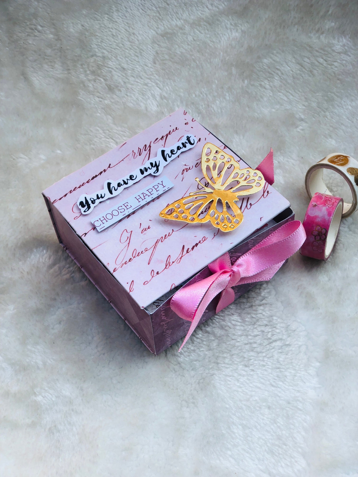 Customized Mini Scrapbook