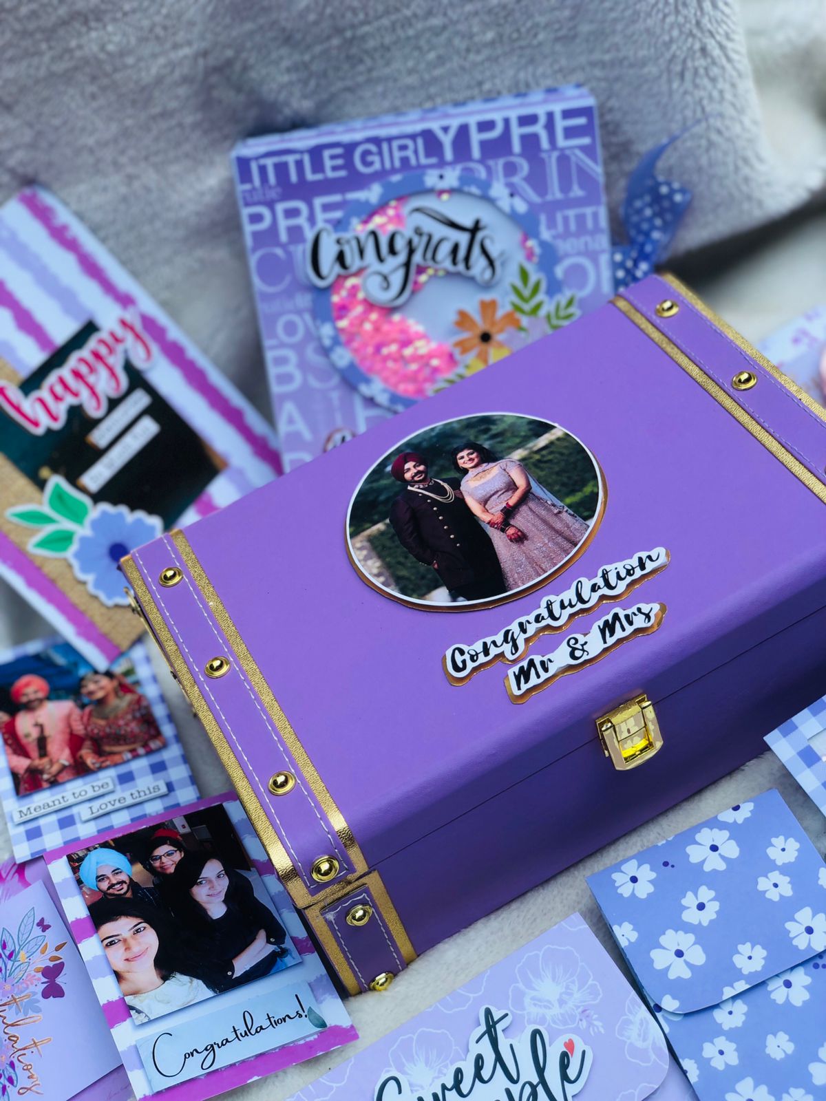 Customized Scrapbook Birthday Hamper