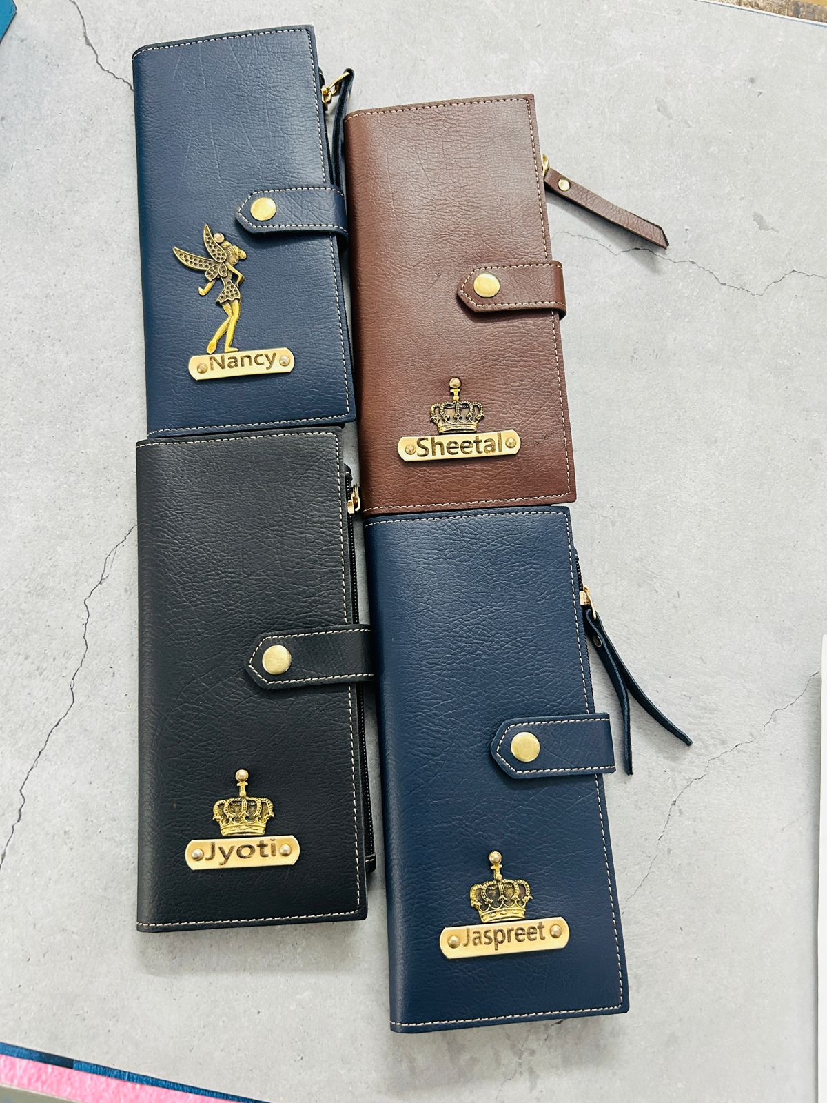 Customized Nexon 2 Fold Ladies Clutch