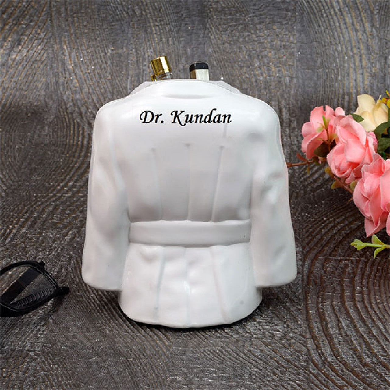 Customized Dr. Coat pen holder (With Box)