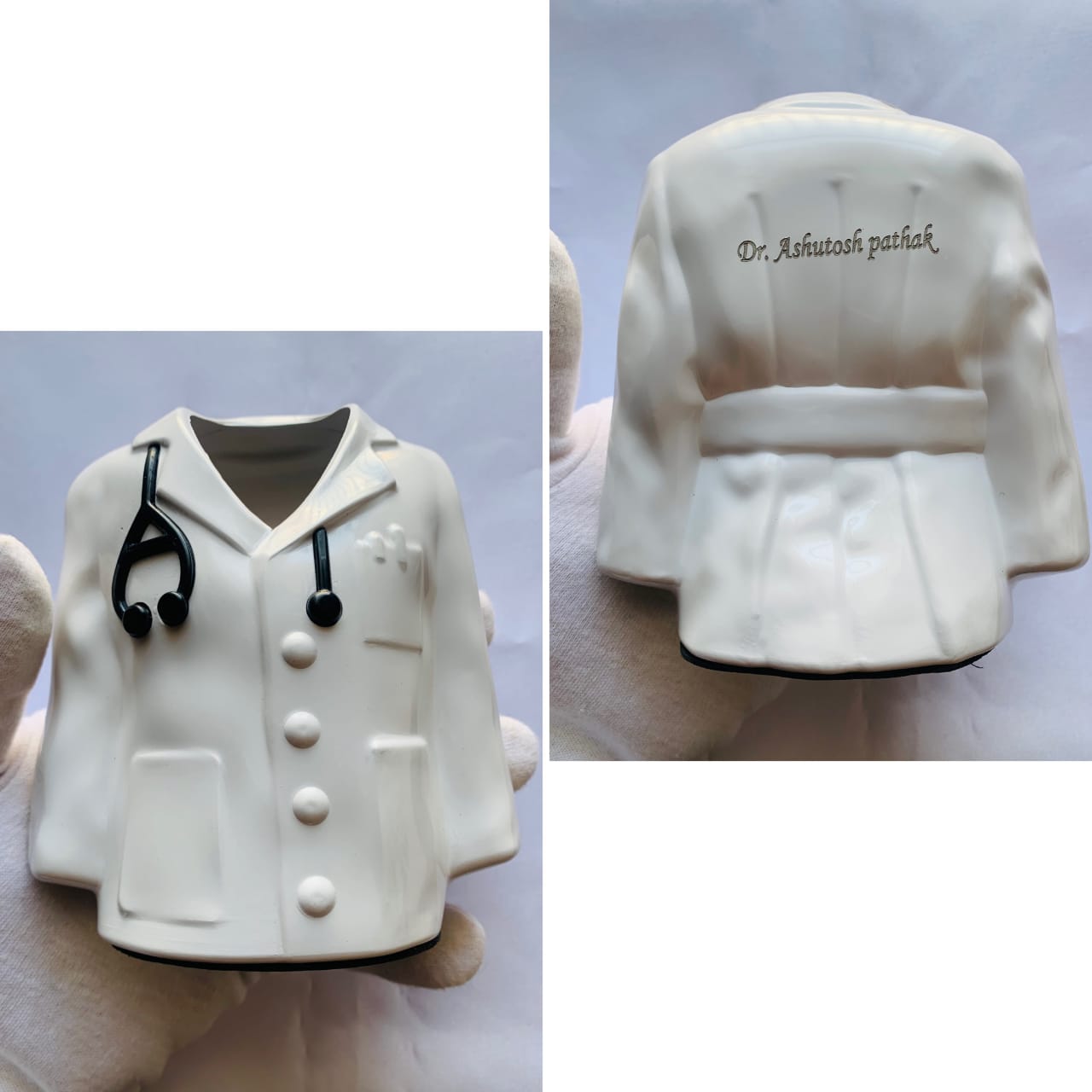 Customized Dr. Coat pen holder (With Box)