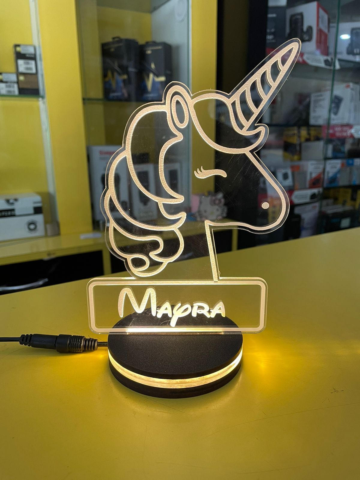 Personalised LED Acrylic Lamp&nbsp;