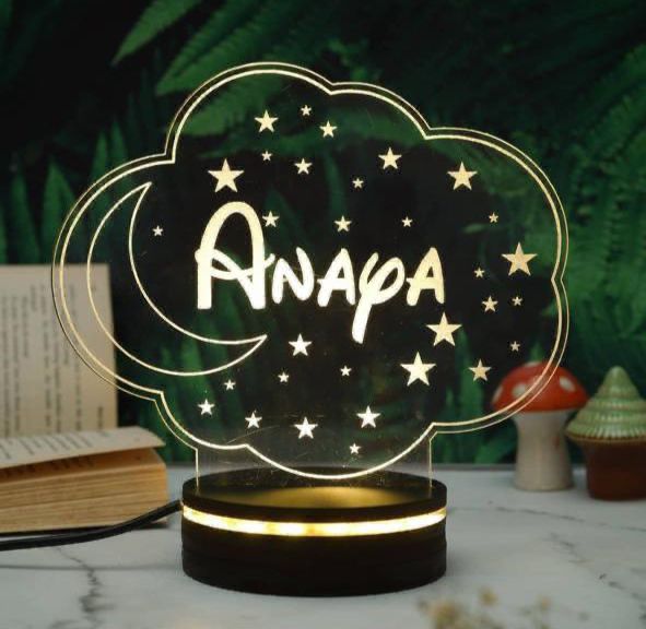 Personalised LED Acrylic Lamp&nbsp;