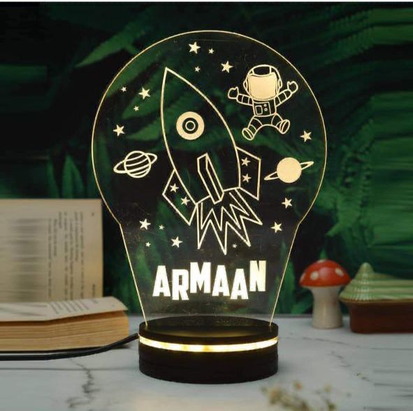 Personalised LED Acrylic Lamp&nbsp;