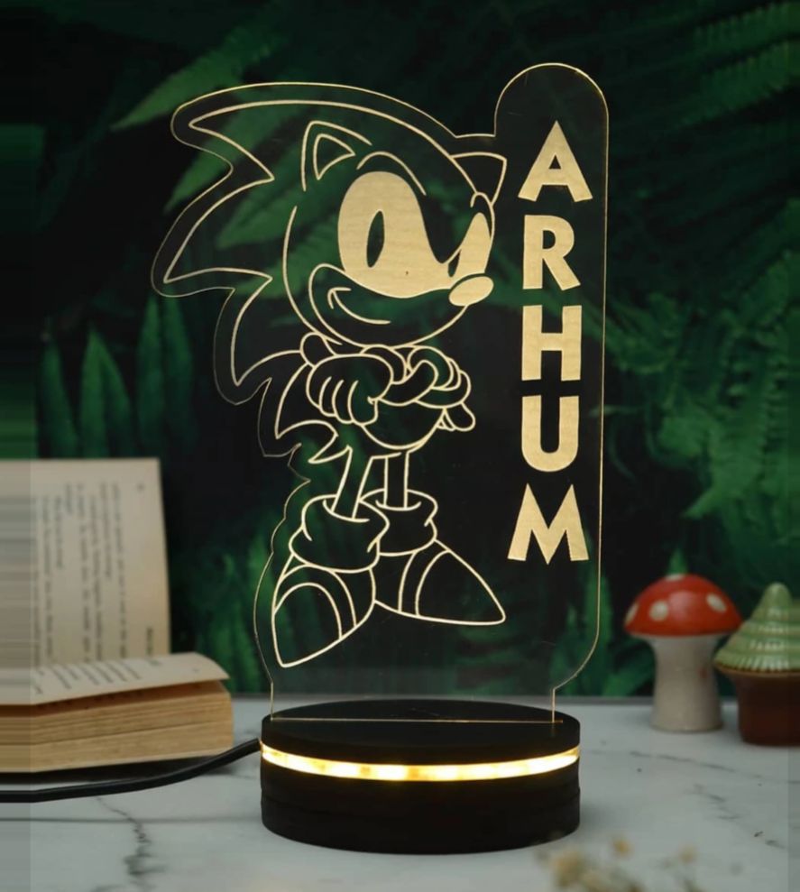 Personalised LED Acrylic Lamp&nbsp;