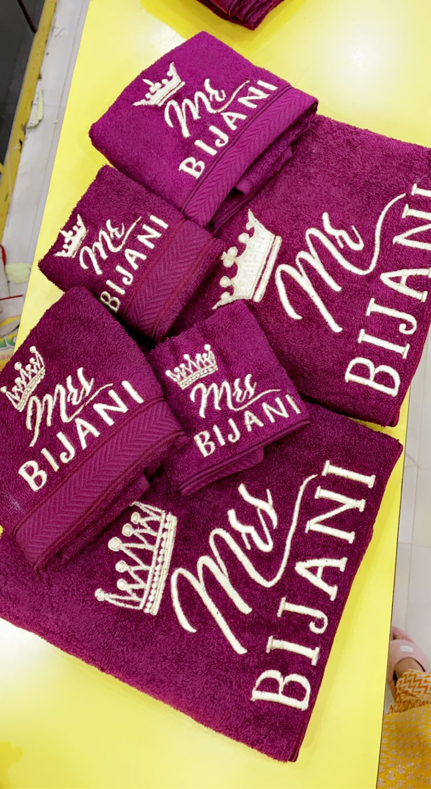 Customized Towels