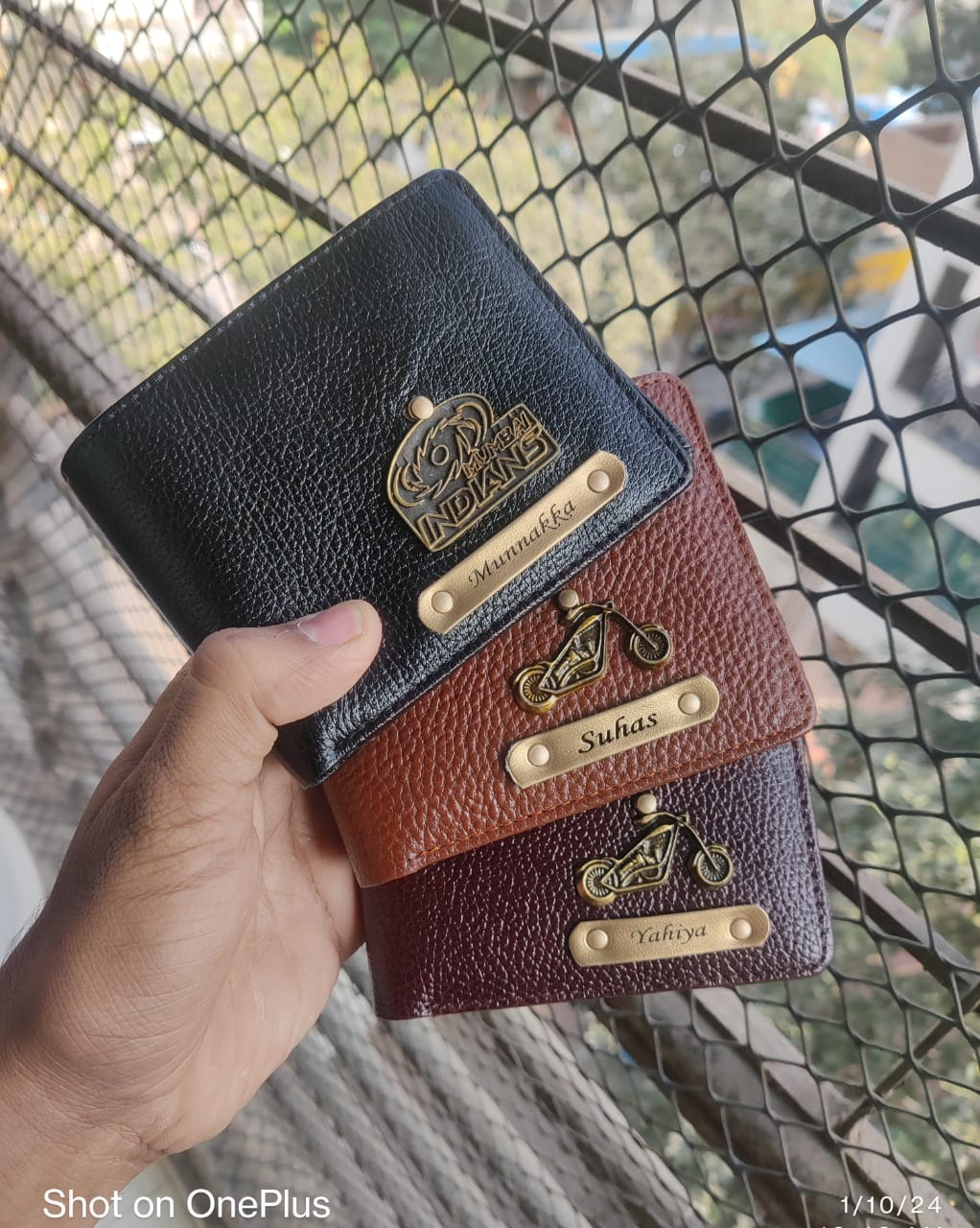 Customized Premium Men's leather Wallet - 5.0