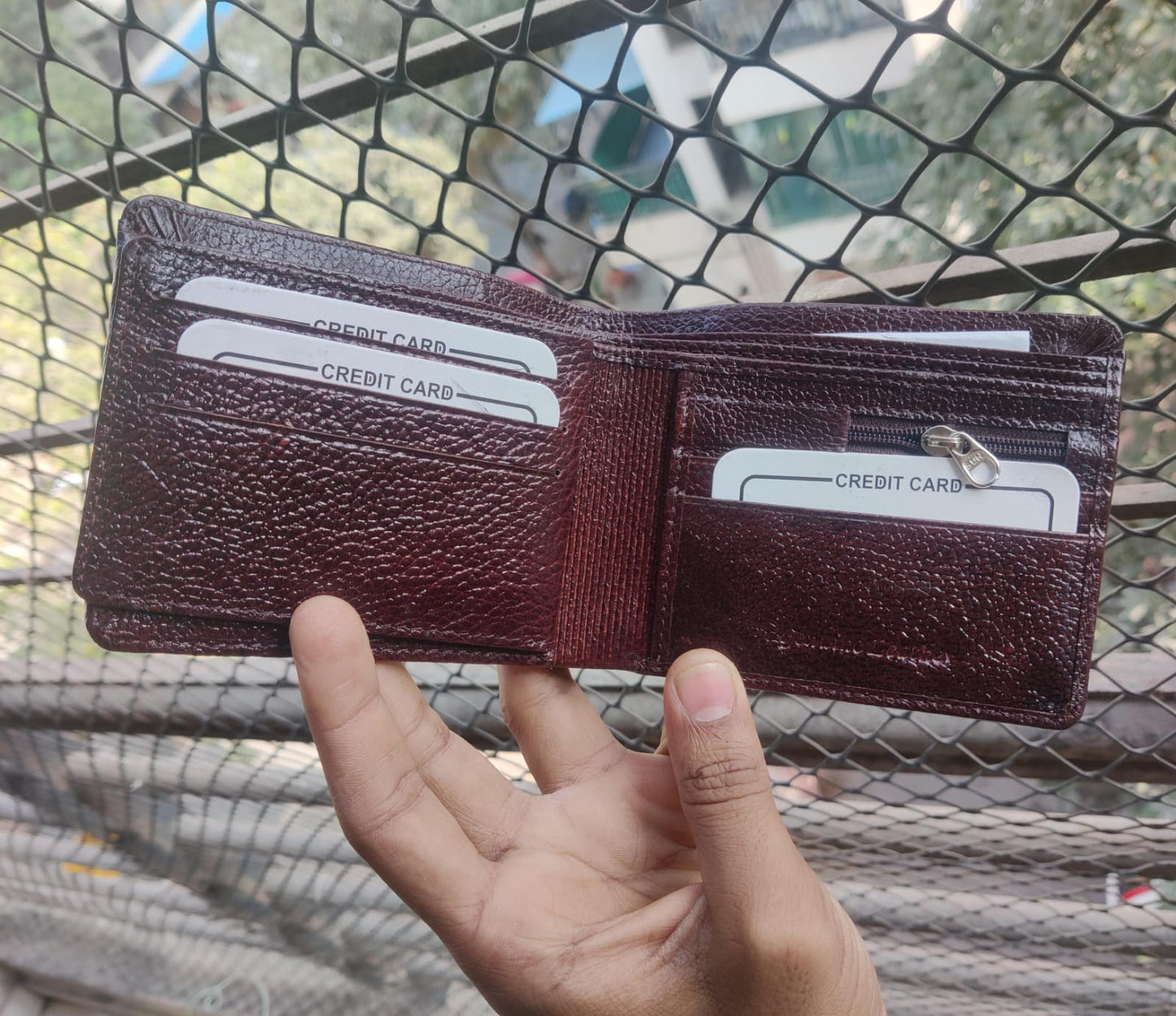 Customized Premium Men's leather Wallet - 5.0