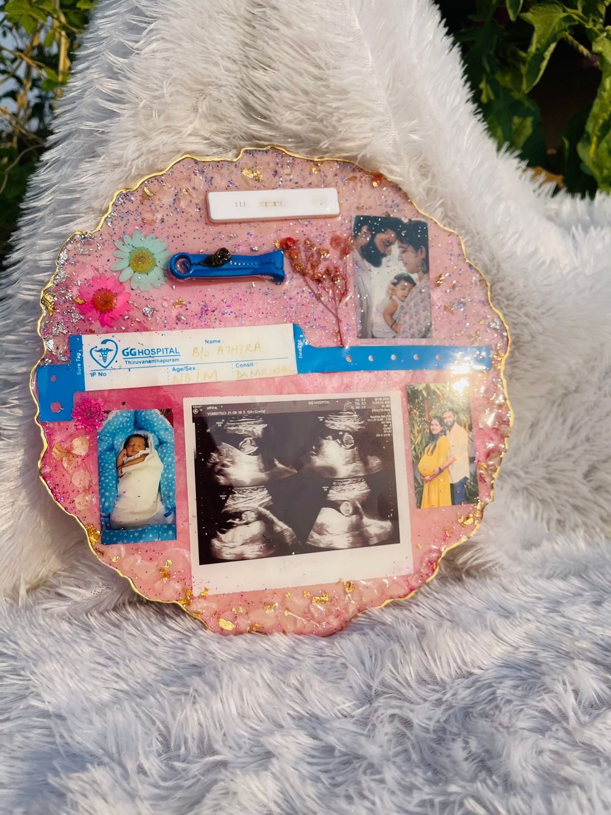 Resin Baby Preservation Frame