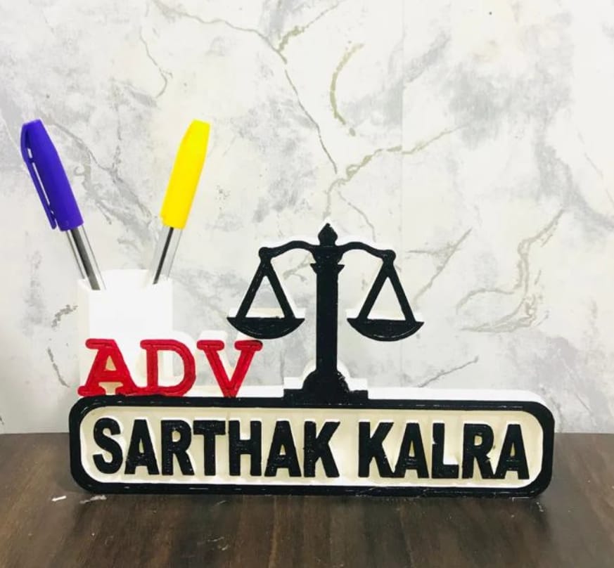 Customized Profession Table Tops with Pen Stand