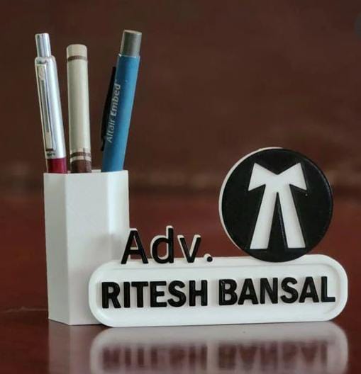 Customized Profession Table Tops with Pen Stand