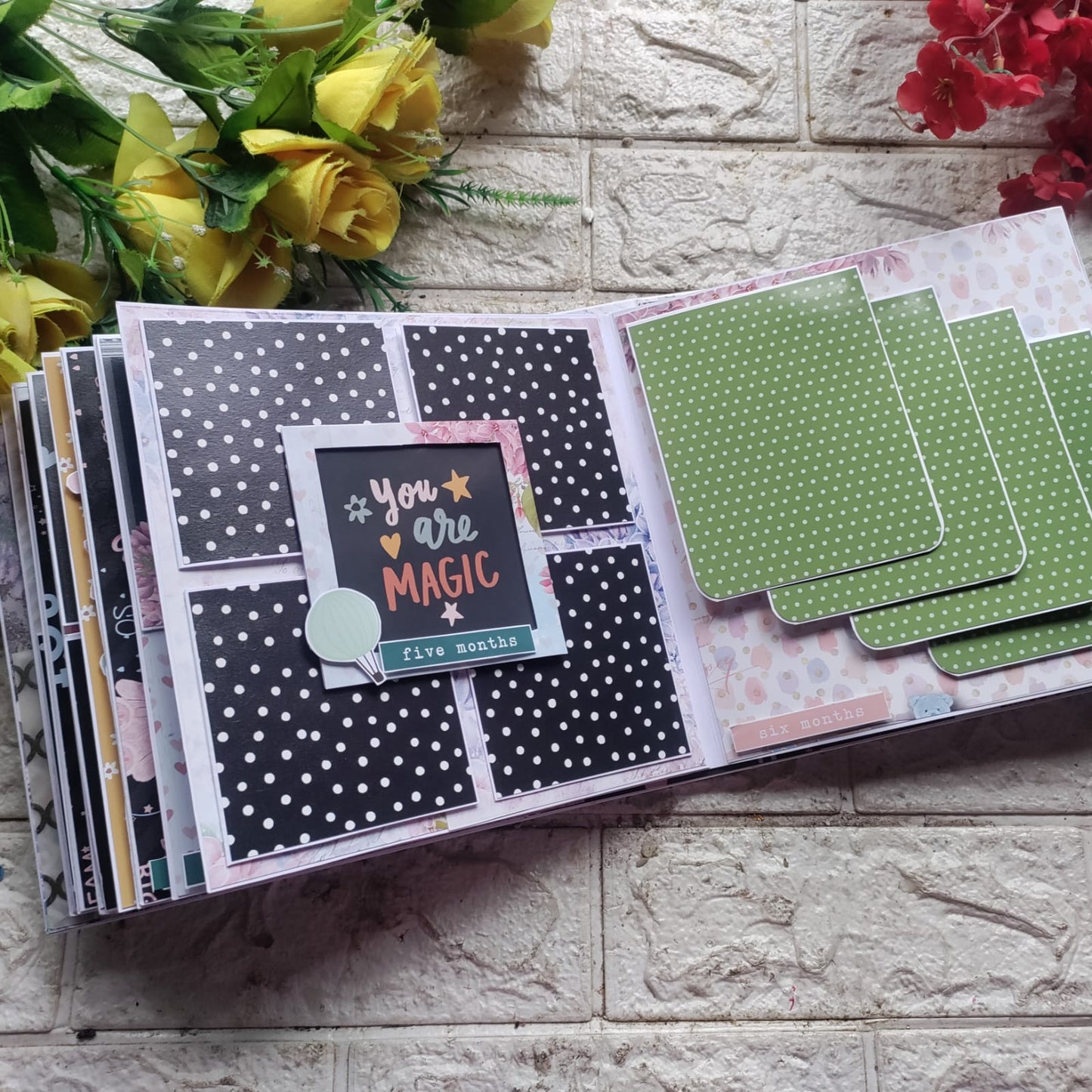 Customized Mom To Be Scrapbook