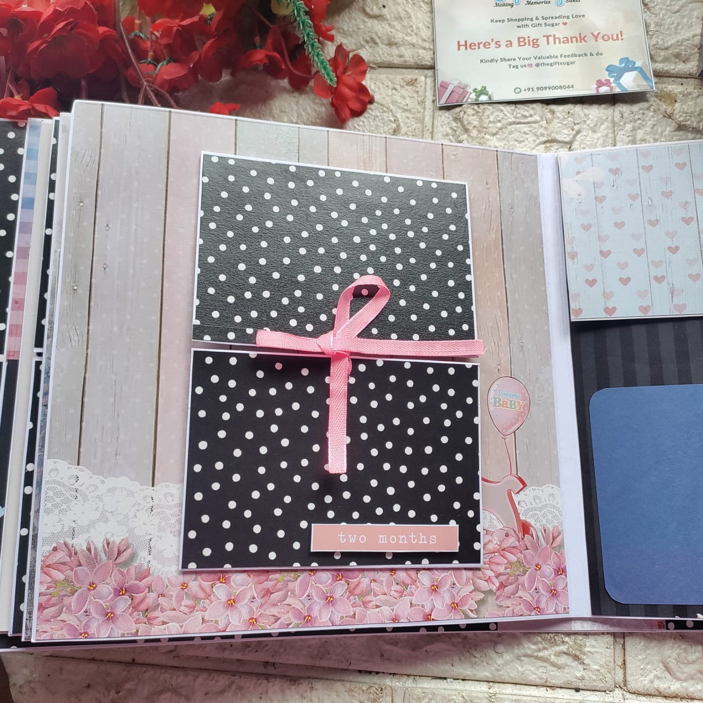 Customized Mom To Be Scrapbook